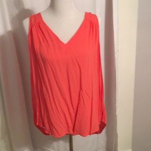 Old Navy pink v-neck tank